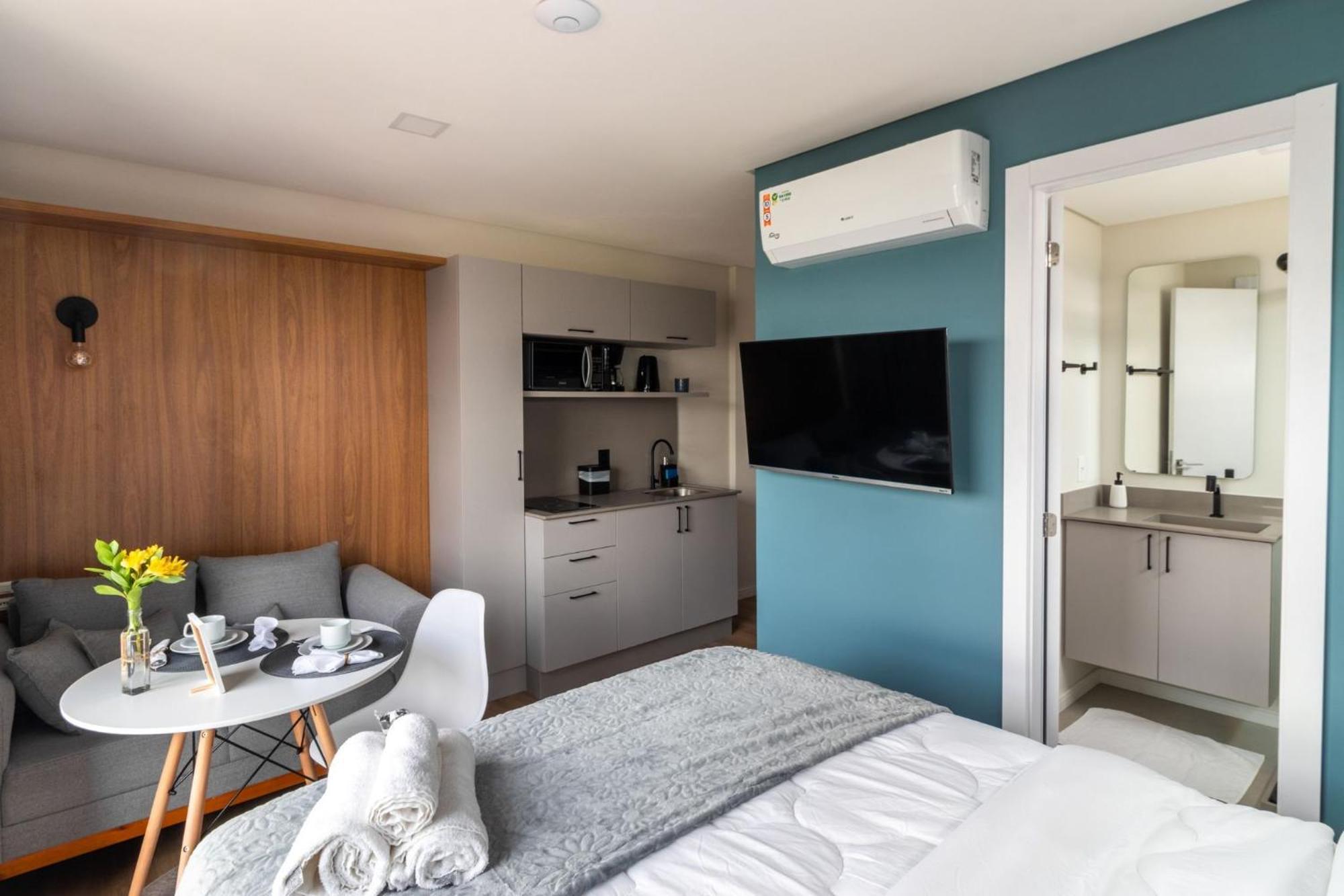 Apartment Loft Proximo A Germanica E Furb Com Vaga.