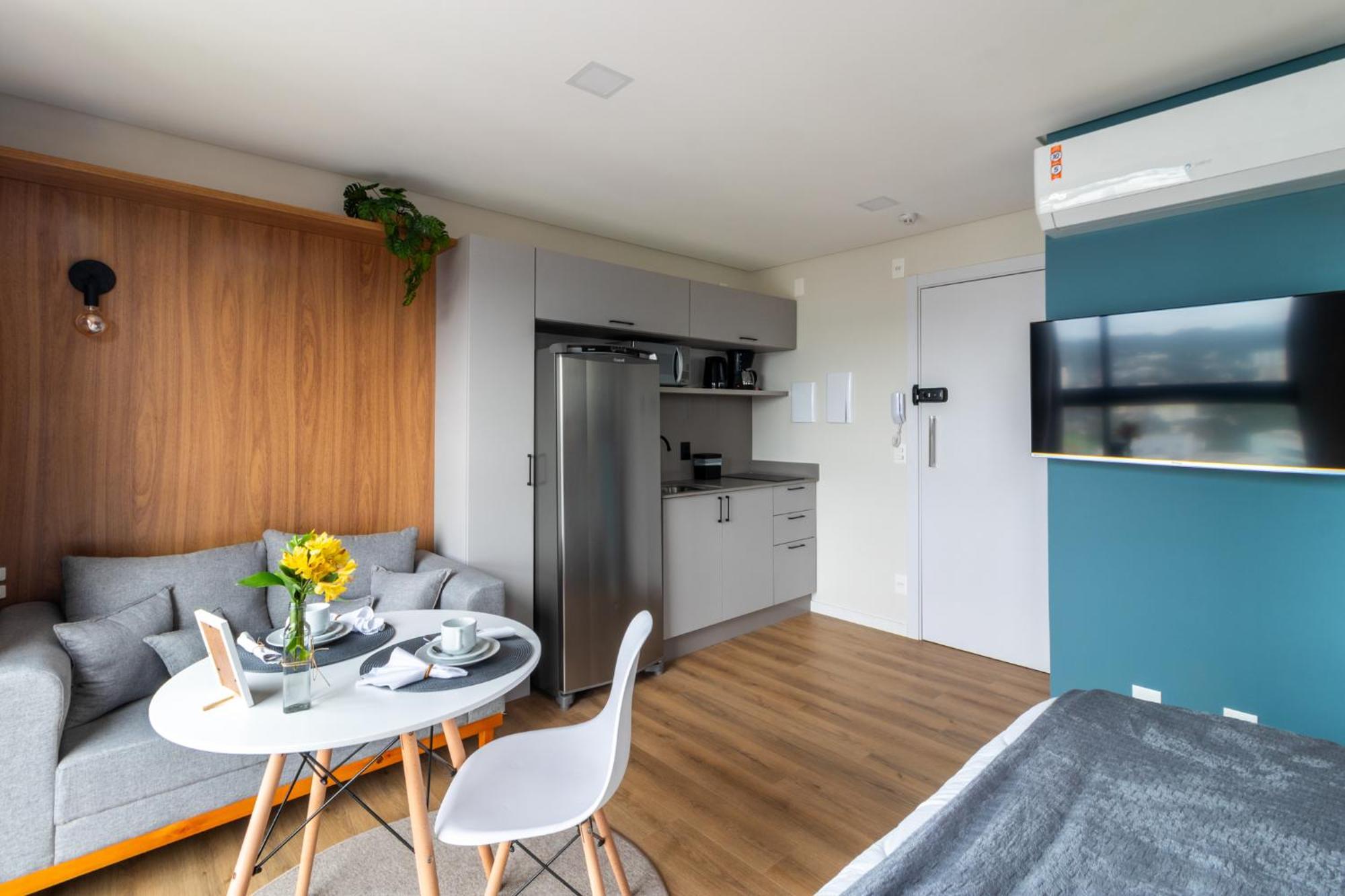 Apartment Loft Proximo A Germanica E Furb Com Vaga. Blumenau